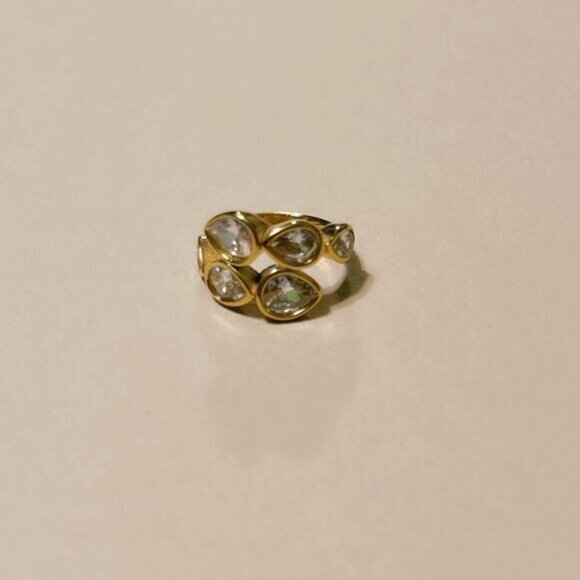 Teardrop ring  N655 - Picture 2 of 4